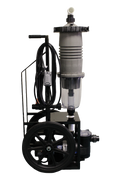 Waterco 16V1275 Ultra-Vac portable pool vacuum cart with 3/4 HP pump and MultiCyclone 12 Ultra