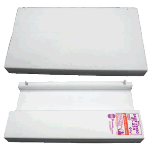 SuperPro 940 9-3/8 inch spring loaded skimmer weir with foam