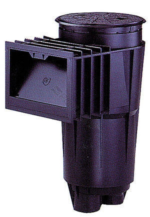 Pentair 506365 Bermuda in ground pool skimmer with 2 inch slip port, black ABS