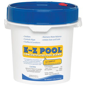 API E-Z Pool EZP10 weekly all in one pool care blend, 10 pound bucket