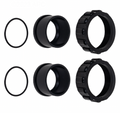 Pentair 520595 IntelliChlor replacement unions, set of 2 with O-rings, couplers and nuts
