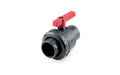 Jandy BVSU020 2 inch gray PVC single union heavy duty ball valve