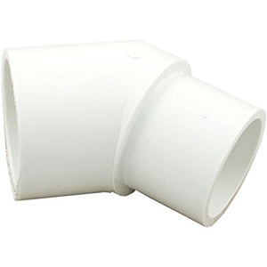 Lasco 423-015 1-1/2 inch street 45 degree PVC elbow
