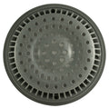 SuperPro SG6402317 VC 8 inch round gray anti-vortex main drain frame and grate