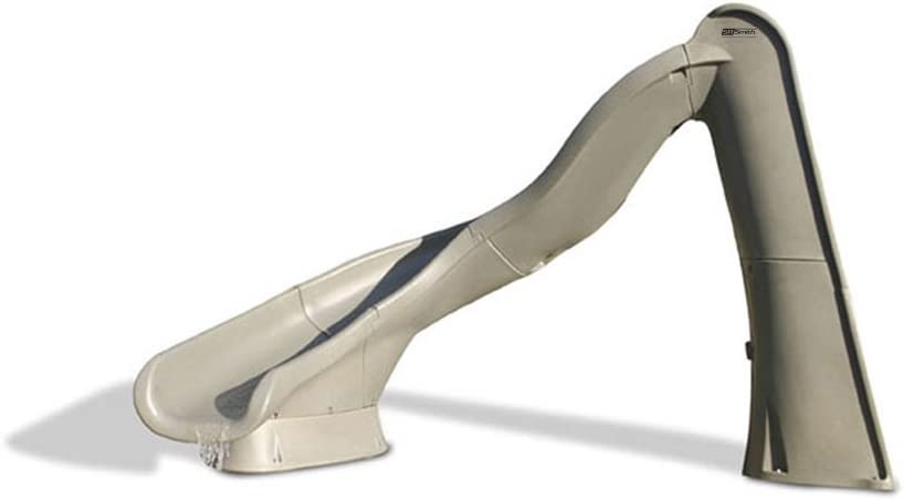 S.R. Smith TurboTwister complete pool slide, right turn, sandstone, part 688-209-58123