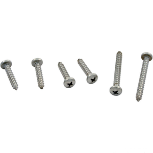 Sta-Rite GW9504 Great White screw kit with four short and two long screws