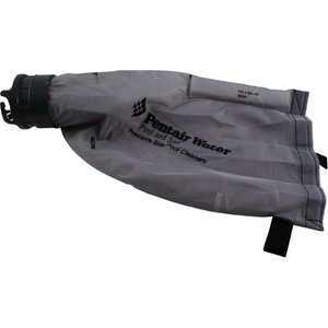 Pentair EU16G Legend Platinum fine mesh velcro filter bag in gray