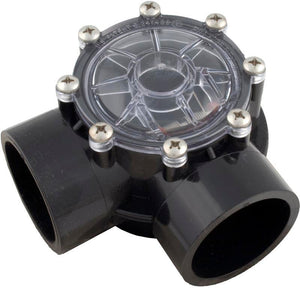 Jandy 7512 90 degree check valve, 2 inch slip by 2-1/2 inch spigot