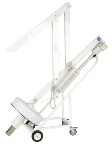 S.R. Smith 400-0000 white steel caddy for Splash! pool lifts