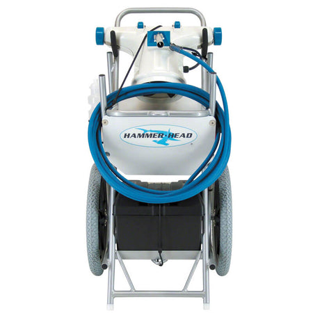 Hammerhead Service-21 pool vacuum with 21 in. head, 40 ft cord, cart and truck trailer mount