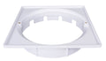 CMP 25538-900-000 square skimmer collar in white