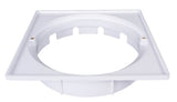 CMP 25538-900-000 square skimmer collar in white