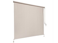 Coolaroo 474836 exterior cordless sun shade, 8 by 8 foot in pebble
