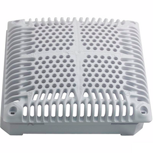 Hayward 9 by 9 inch high flow replacement drain cover with inner frame