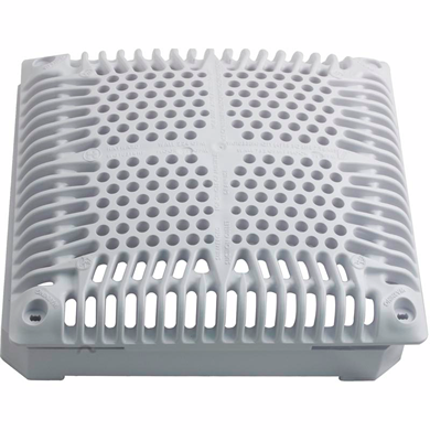 Hayward 9 by 9 inch high flow replacement drain cover with inner frame
