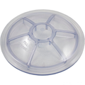 Pentair 070795 clear Lexan pump lid for WhisperFlo and Aquatron metal clamp style pumps