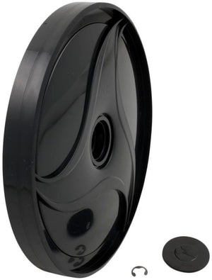 Polaris 9-100-1004 black double side wheel for 360 and 380 BlackMax pool cleaners