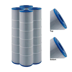 Unicel C-7483-4 four pack of 81 sq ft filter cartridges for Hayward SwimClear C-3025