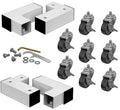 GLI 99-55-4390003 solar reel mobile caster kit for Hurricane in-ground solar reel system