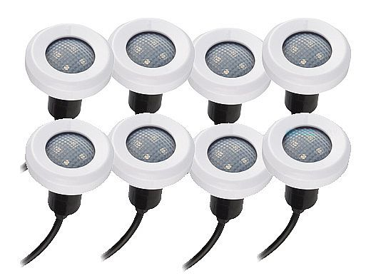 S.R. Smith FLED-C-TR-PK8 RGB Treo LED pool light 12V, 8 pack