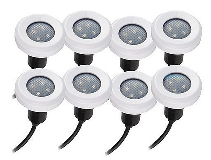 S.R. Smith FLED-C-TR-PK8 RGB Treo LED pool light 12V, 8 pack