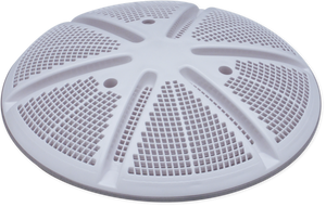 Waterway 640-2130 V 10 in. Ultra-Retro drain suction outlet in white
