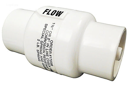 Pentair Rainbow R172288 chemical resistant 1-1/2 in. x 2 in. spring check valve