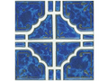 National Pool Tile Moonbeam Series ME44 pool tile in Lake Blue