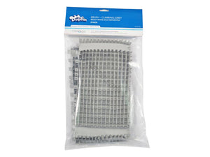 Maytronics 6101641-R2 combination gray brush for Dolphin robotic pool cleaners