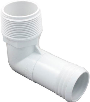 Waterway 411-6520 1-1/2 inch male pipe thread to barb 90 degree elbow