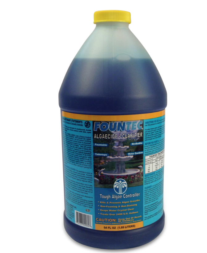 EasyCare Fountec algaecide and clarifier 50064, 64 oz bottle