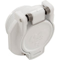 CMP 25505-000-000 white 1.5 inch Vac Lock vacuum wall fitting
