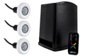 S.R. Smith 3TR-PT-6001 Power Tower kit with three Treo RGB LED pool lights and wireless remote