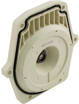 Pentair 350202 IntelliFlo seal plate with mechanical shaft seal and gasket installed