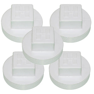 Hayward SPX1053Z1 2 inch MPT plastic pipe plug, pack of five