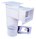 Hayward SP1084 complete skimmer for vinyl and fiberglass pools with white square lid