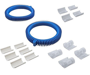 Poolvergnuegen 2-wheel tune-up kit with tires, vanes and skirts