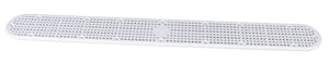CMP 25506-320-800 32 inch white channel main drain replacement cover, top view