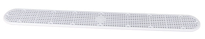 CMP 25506-320-800 32 inch white channel main drain replacement cover, top view