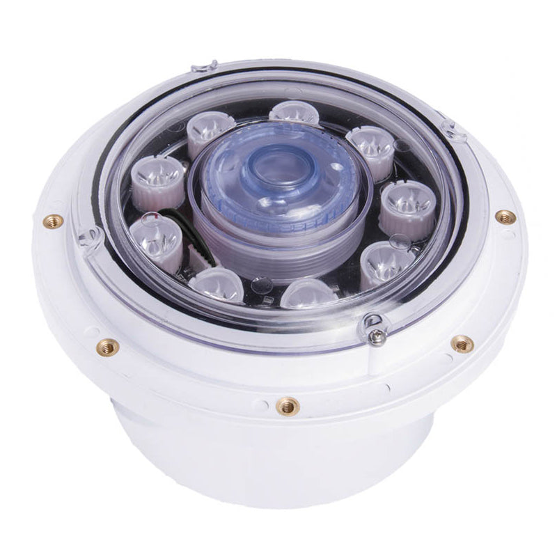 CMP Brilliant Wonders 25503-100-000 8 in. J-style RGB LED gunite bubbler with 100 ft cord