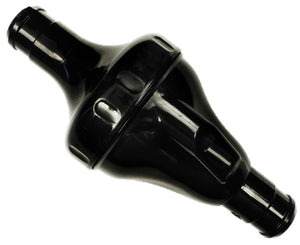 Polaris 9-100-1201 black inline back-up valve for the Polaris 360 BlackMax cleaner