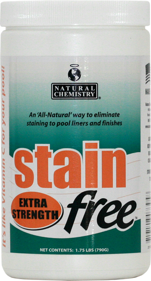 Natural Chemistry Stain Free Extra Strength pool stain remover container