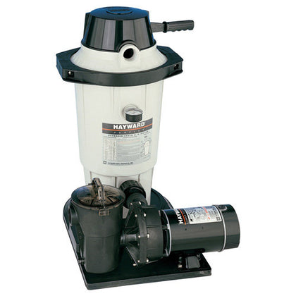 Hayward W3EC40C92S Perflex DE filter system with 1 HP PowerFlo Matrix pump