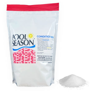 Pool Season conditioner, 5 lb pouch of 100% cyanuric acid pool stabilizer