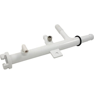Pentair Letro Legend LLU6 feed mast pipe with o-ring, white