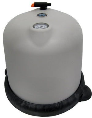 Hayward CCX1500C XStream 150 sq. ft. cartridge filter lid with black lock ring