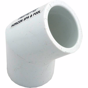 Lasco 417-010 PVC 45 degree elbow, 1 inch slip
