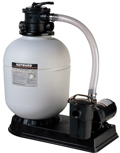 Hayward Pro Series S180T 18 inch sand filter with multiport valve and Power-Flo Matrix pump