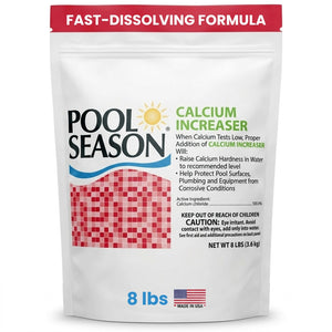 Pool Season 47251460 calcium increaser, 8 lb pouch