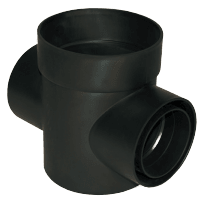Dura Plastics 060-CB-2 double outlet catch basin
